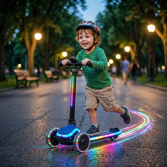 Самокат трёхколёсный