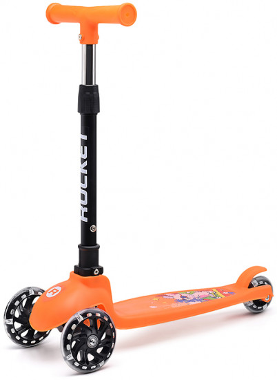 Самокат трёхколёсный