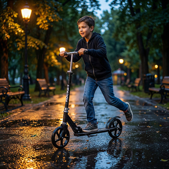 Самокат двухколесный