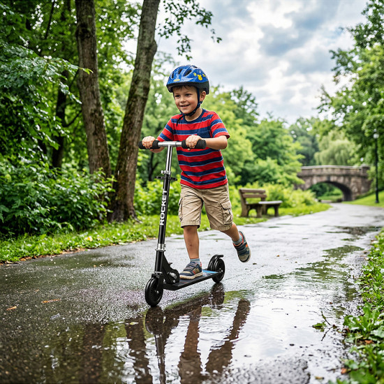 Самокат двухколесный