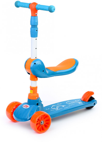 Самокат трёхколёсный