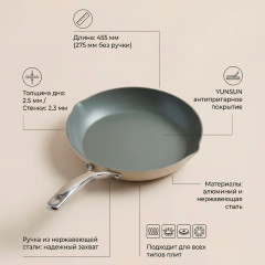 Сковорода индукционная «Linea» - Фото 5