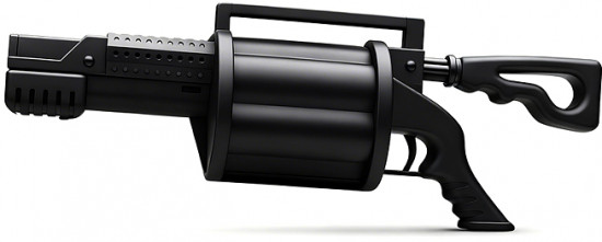 Пистолет водный «Мега пушка»