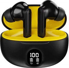 Наушники беспроводные с микрофоном, Bluetooth, с дисплеем - Фото 2