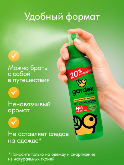 Спрей от комаров