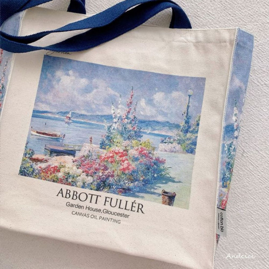 Сумка-шоппер женская Эбботт Фуллер «Цветочный сад»