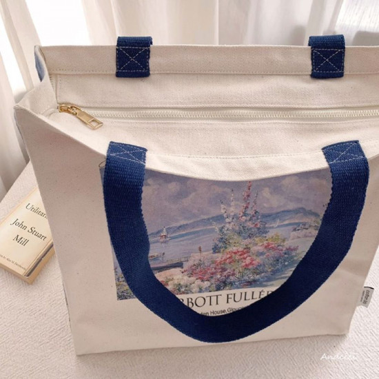 Сумка-шоппер женская Эбботт Фуллер «Цветочный сад»