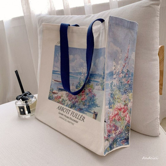 Сумка-шоппер женская Эбботт Фуллер «Цветочный сад»