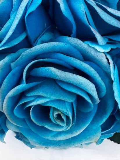 Цветы искусственные «Букет из семи роз»