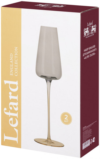 Набор бокалов для шампанского «Alure Colors»