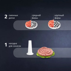 Мясорубка ZMM1010B - Фото 5