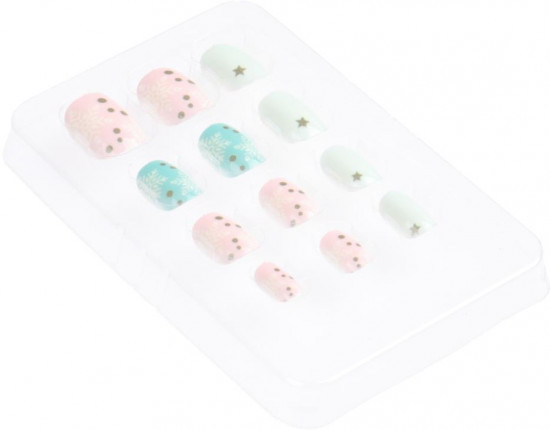 Накладные ногти «Фрозен»