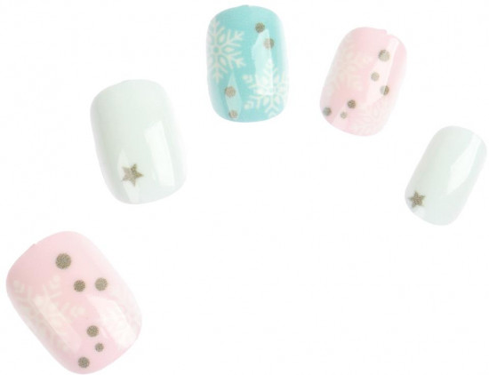 Накладные ногти «Фрозен»