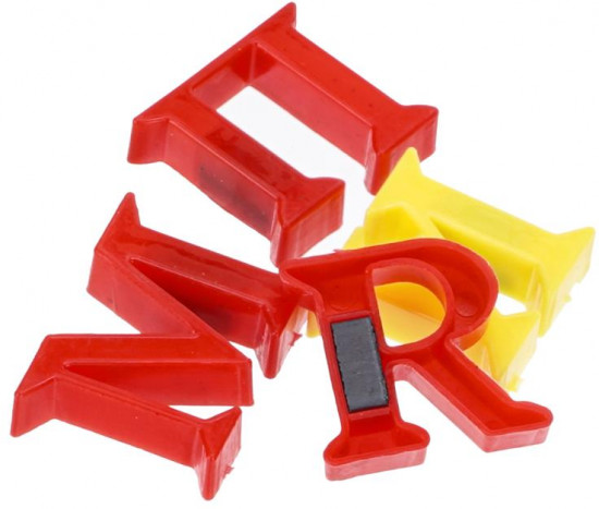 Набор с магнитными буквами «Чебурашка. Алфавит»