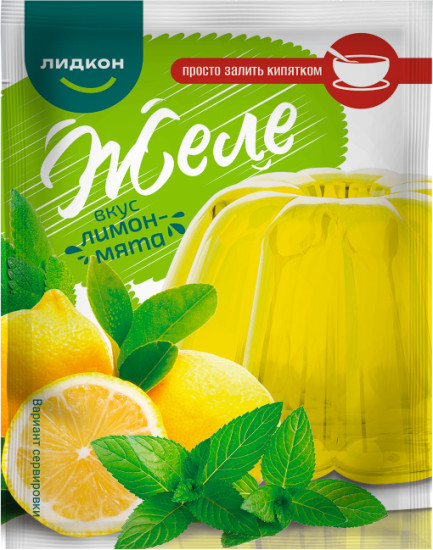 Желе «Лимон-мята»