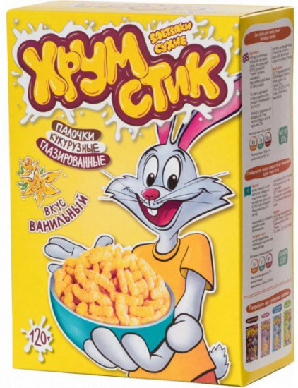 Палочки кукурузные глазированные ванильные