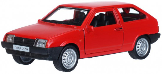 Инерционная металлическая модель «Lada-2108 «Спутник»