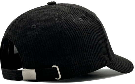 Бейсболка вельветовая, короткий козырёк