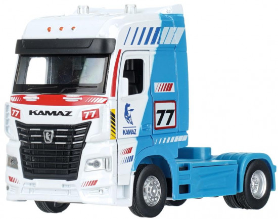 Металлическая инерционная модель «Тягач KAMAZ Спорт»
