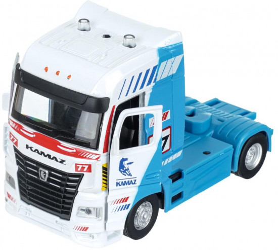 Металлическая инерционная модель «Тягач KAMAZ Спорт»