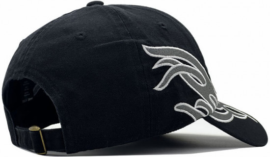 Бейсболка с вышивкой пламени «Street Style»