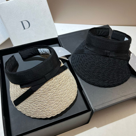 Козырек плетёный льняной