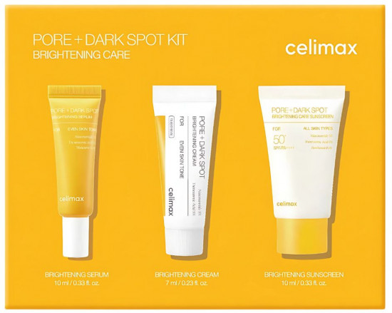 Набор миниатюр для выравнивания тона «Pore+Dark Spot Brightening Kit»