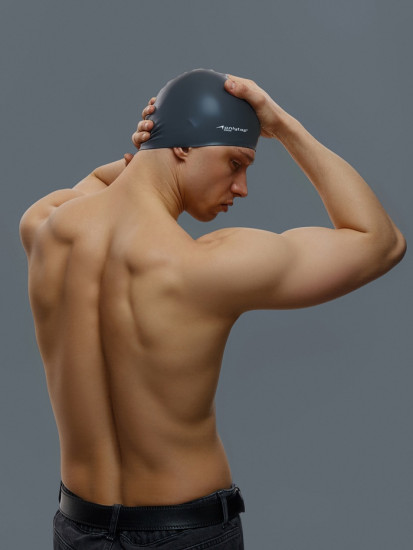 Шапочка для плавания взрослая