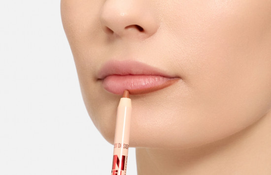 Гелевый стойкий карандаш для губ «Intellect», тон 105 cinnamon