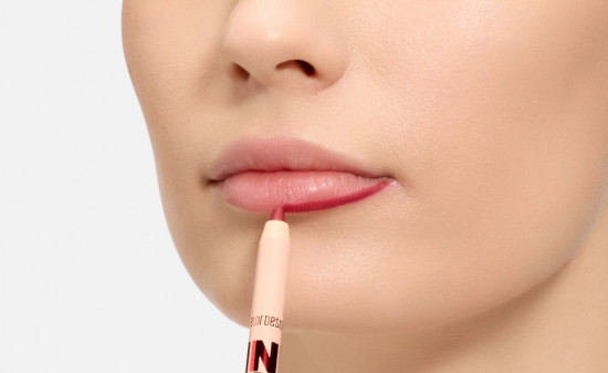 Гелевый стойкий карандаш для губ «Intellect», тон 108 wine