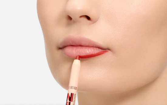 Гелевый стойкий карандаш для губ «Intellect», тон 109 red