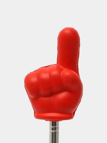 Указка с мягким пальцем телескопическая