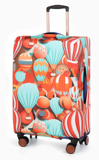 Чехол для чемодана «Воздушные шары»