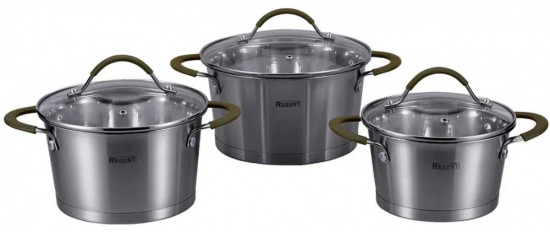 Набор кастрюль с крышками