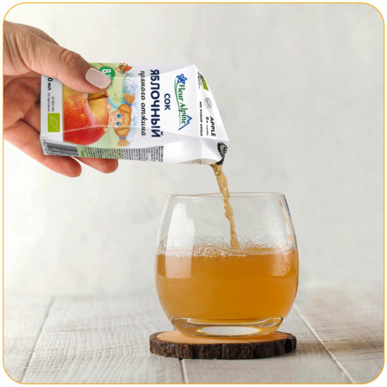 Детский сок прямого отжима «Яблочный»