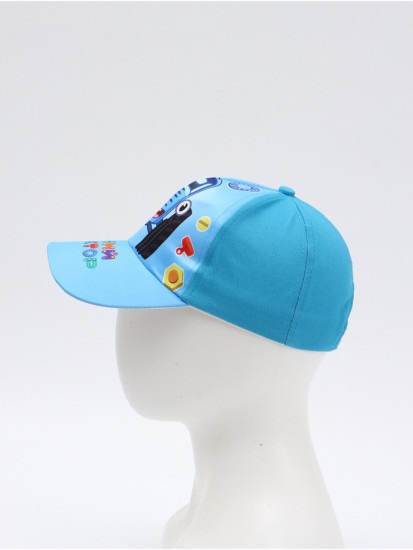 Кепка детская «Синий трактор»