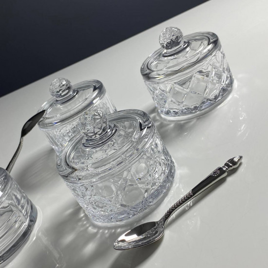 Сахарница с крышкой