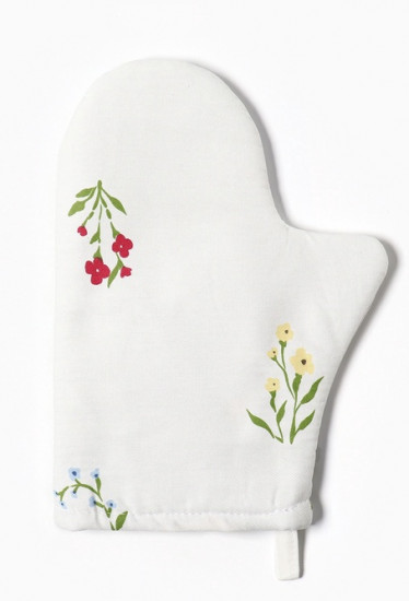 Варежка-прихватка «Цветочек»