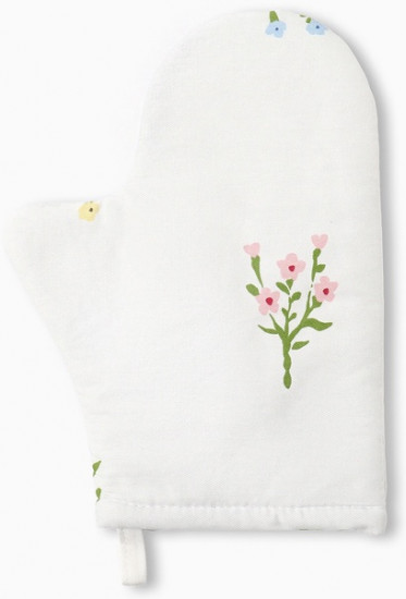 Варежка-прихватка «Цветочек»