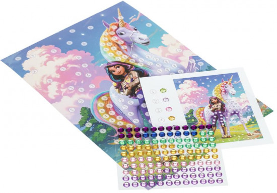 Аппликация из страз «Академия единорогов»