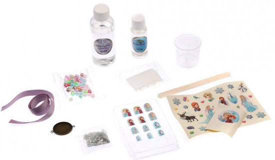 Набор для создания украшений из эпоксидной смолы «Снежная принцесса»
