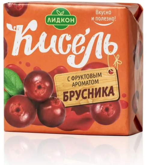 Кисель с фруктовым ароматом «Брусника»