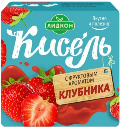 Кисель с фруктовым ароматом «Клубника»