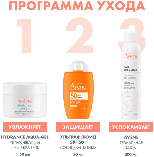 Флюид солнцезащитный для лица SPF50