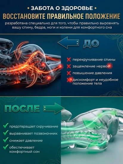 Ортопедическая подушка для ног