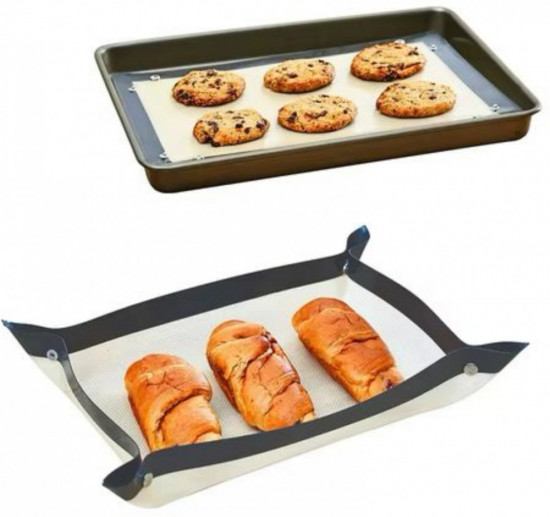 Силиконовый коврик для выпечки с кнопками