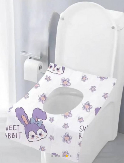 Комплект накладок на унитаз «Ушастик»