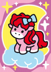 Набор для рисования «Цветной песок. Пони на облаке» - Фото 1