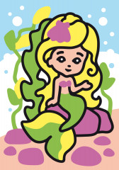 Набор для рисования «Цветной песок. Русалочка» - Фото 1