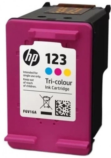 Картриджи HP F6V16AE 123, многоцветный